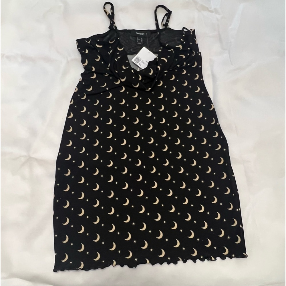 Forever 22 moon cowl neck dress